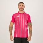 Camisa Kappa Reindy Rosa e Branca