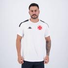 Camisa Kappa Vasco Details Supporter 2024 Branca