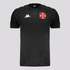 Camisa Kappa Vasco Supporter Element Preta