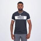 Camisa Kappa Vasco Supporter New Preta e Branca