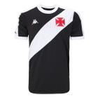 Camisa Kappa Vasco Uniforme 1 24/25 s/nº Jogador Masculina