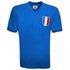 Camisa Liga Retrô França 1968 Azul G