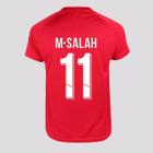 Camisa Liverpool Degradê 11 M. Salah Juvenil Vermelha