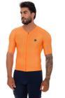 Camisa Lynce Frisada Masculina Laranja Slim