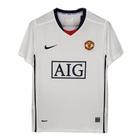 Camisa Manchester United Retrô 2008/09 - Branca -