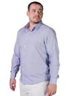 Camisa Manga Longa Essencial Slim Masculina Ogochi 001520002 Marinho