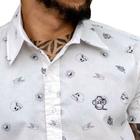 Camisa Masculina Casual Manga Curta (estampada)