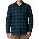 Camisa Masculina Columbia Cornell Wood Flannel Verde 1617951