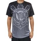 Camisa Masculina Corinthians Timão Millenium Preto Cinza Limitada SPR