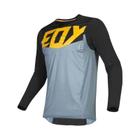 Camisa Masculina de Manga Comprida para Motocross, MTB e Ciclismo - Ideal para Off-Road e DH