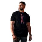 Camisa masculina Deadpool Pose Marvel filme super heróis 100% algodão