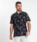 Camisa Masculina Estampada Diametro Preto