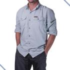 Camisa Masculina Hard Adventure Safari Proteção Uv50+