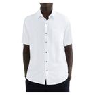 Camisa Masculina Hering MC Slim Linho Branca - K48RN0ASI