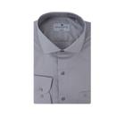 Camisa Masculina Highstil ML Classic Fit Cinza Claro - 01075