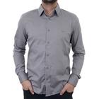 Camisa Masculina King&Joe Slim Cinza - CS21201