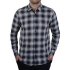 Camisa Masculina Luiz Eugenio ML Plus Xadrez Cinza - G473