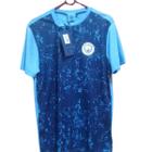 Camisa Masculina Manchester City Premier Balboa Azul Escuro