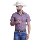 Camisa Masculina Manga Curta Texas Farm - Cac583 - Xadrez