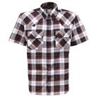 Camisa Masculina Manga Curta Xadrez Preto All Hunter 33327