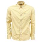 Camisa Masculina Manga Longa Xadrez Amarelo Cowboy Winner 34514