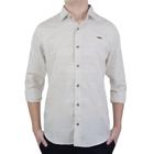 Camisa Masculina Ogochi ML Casual Slim Bege - 001514172