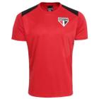 Camisa Masculina São Paulo Vince Spr Vermelho Preto