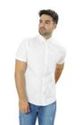 Camisa Masculina Slim Oxford Branca