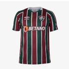 Camisa Masculina Umbro Fluminense Oficial 1 2024 Torcedor S/N - Verde