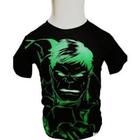 Camisa Menino Infantil Temático Hulk Preta