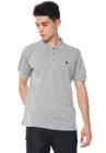 Camisa Mooncity Masculino Polo Cinza 120189