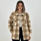 Camisa Mormaii Xadrez Flanela Feminina