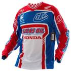 Camisa Motocross Troy Lee Gp Team Blue - Red Lucas Oil