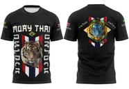 Camisa Muay Thai Evolução competidor Elite Arte Marcial Tailandes