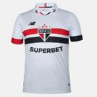 Camisa New Balance São Paulo Home 2024 Branco