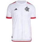 Camisa Nova Flamengo II 24/25 s/n Torcedor Masculina - Branco - Ad