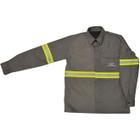 Camisa NR10 Cinza Risco 2 ATPV 11 Guardian DX Para Arco Elétrico Refletivo, com Bolso CA 46298