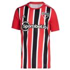 Camisa Oficial São Paulo II 22/23 Masculina Vermelho Preto - ADIDAS