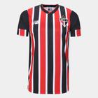 Camisa Oficial São Paulo II 24/25 s/n Torcedor New Balance Masculina - Vermelho+Branco