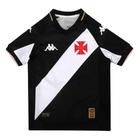 Camisa Oficial Vasco da Gama I 23/24 Infantil Preto Branco