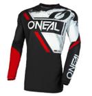 Camisa Oneal Element Shocker - Black/Red -