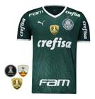 Camisa Palmeiras Oficial - Oficial Patch Libertadores + Patrocínios
