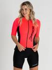 Camisa Para Ciclismo Feminina Rosa Flúor Savancini Fun (1306)