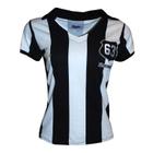 Camisa Pepe 1963 Listrado Liga Retrô Feminina Preta e Branca M