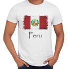 Camisa Peru Bandeira País América do Sul