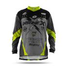 Camisa Piloto Motocross Off Road Pro Tork Insane X Espotivo Infantil Menino Menina Unissex Para Trilha Enduro Tamanho 2 4 6 8 10 12 14 16