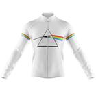 Camisa Pink Floyd Ziper Bike Ciclismo Mtb Dry Fit Esporte Manga Longa