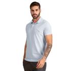 Camisa Polo Acostamento Bordado Classic P23 Branco Masculino