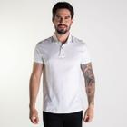 Camisa Polo Aramis 4 Frisos Branca