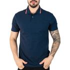 Camisa Polo Aramis Frisos Azul Marinho